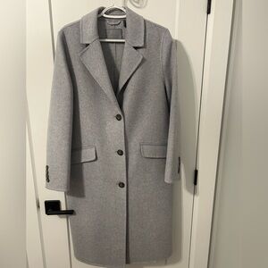 Olsen BNWT Light grey mixed blend wool Women's Car Coat